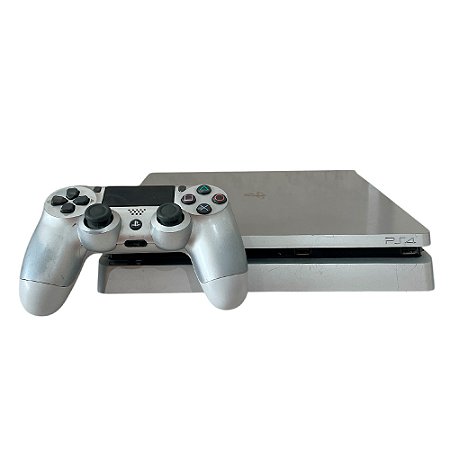 Console PlayStation 4 Slim 500GB (Silver Edition) - Sony