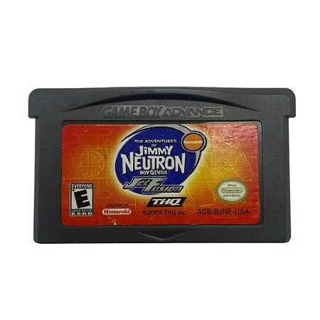 Jogo The Adventures of Jimmy Neutron Boy Genius: Jet Fusion - GBA