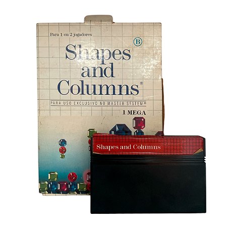 Jogo Shapes and Columns - Master System