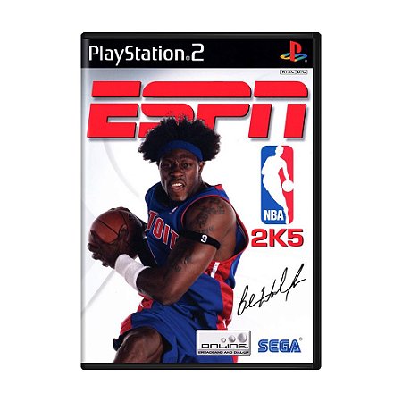 Jogo  ESPN NBA 2K5 - PS2
