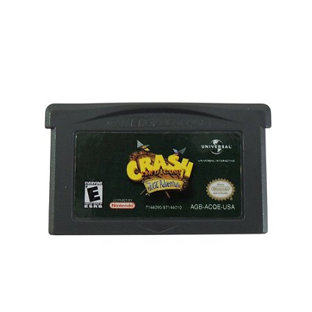 Jogo Crash Bandicoot: The Huge Adventure - GBA