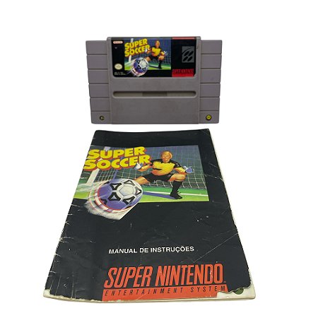 Jogo Super Soccer - SNES