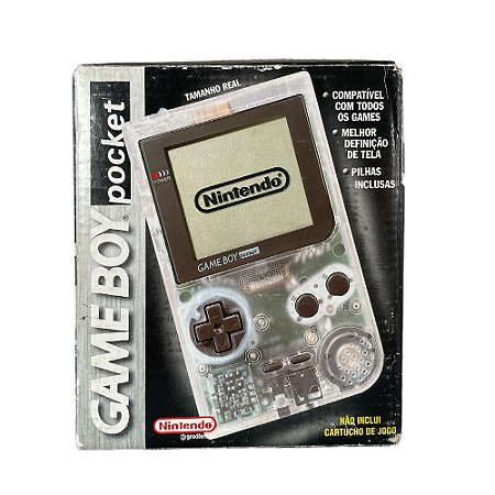 Console Game Boy Pocket Transparente - Nintendo