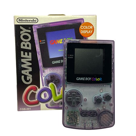 Console Game Boy Color Roxo Transparente - Nintendo