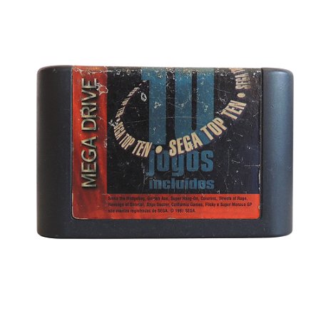 Jogo 10 Super Jogos - Mega Drive