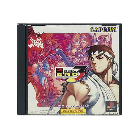 Jogo Street Fighter Alpha 3 - PS1