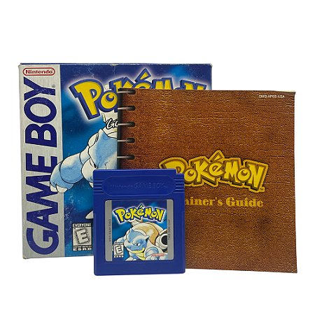 Jogo Pokemon Blue Version - GBC