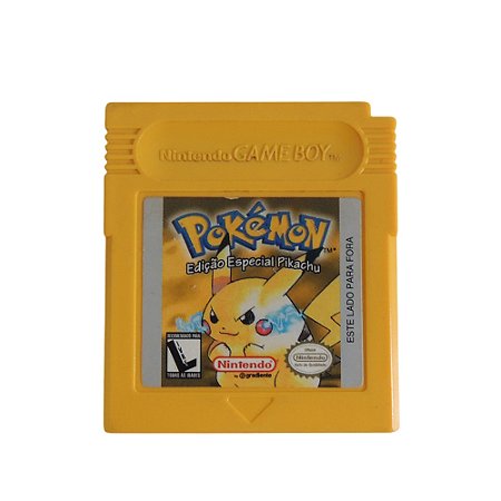 Jogo Pokemon Yellow Version: Special Pikachu Edition - GBC