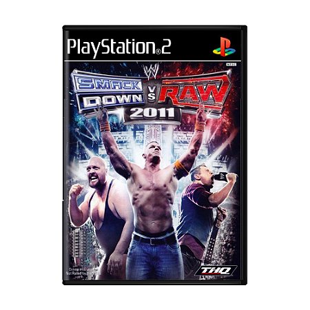 Jogo WWE Smackdown vs Raw 2011 - PS2