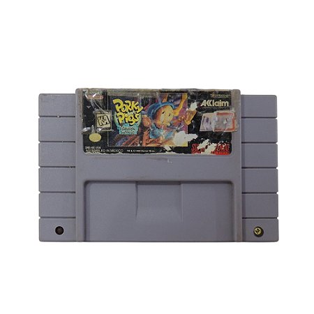 Jogo Porky Pig's Haunted Holiday - SNES