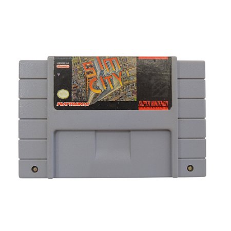 Jogo SimCity - SNES