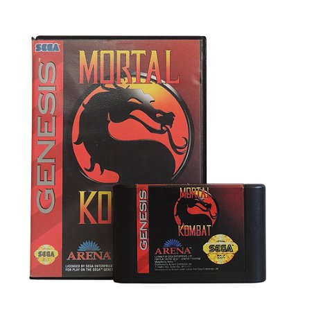 Jogo Mortal Kombat - Mega Drive