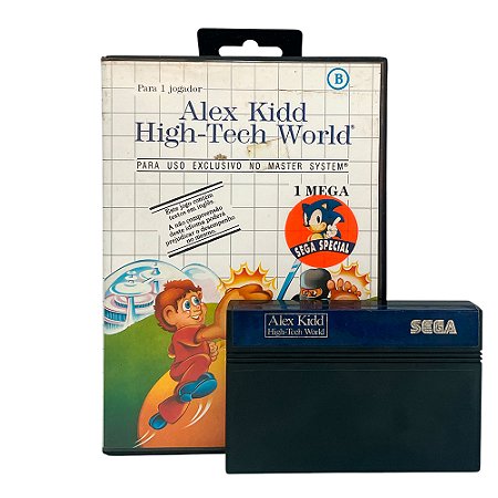 Jogo Alex Kidd: High-Tech World - Master System