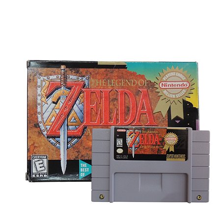 Jogo The Legend of Zelda: A Link to the Past - SNES