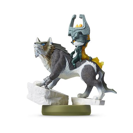 Nintendo Amiibo: Wolf Link - The Legend of Zelda - Wii U e New Nintendo 3DS