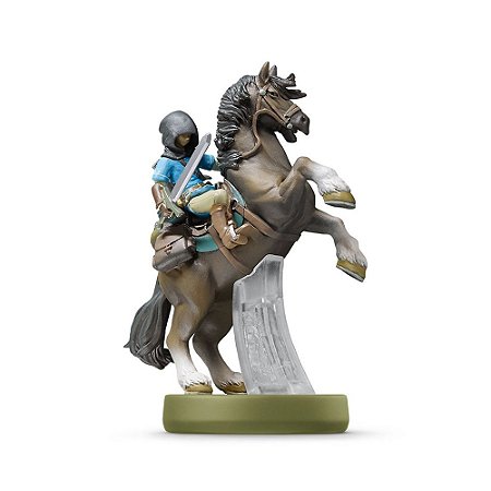 Nintendo Amiibo: Link (Rider) - The Legend of Zelda: Breath of the Wild - Wii U e New Nintendo 3DS