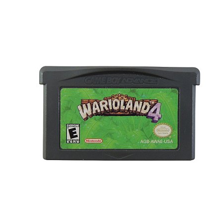 Jogo Wario Land 4 - GBA