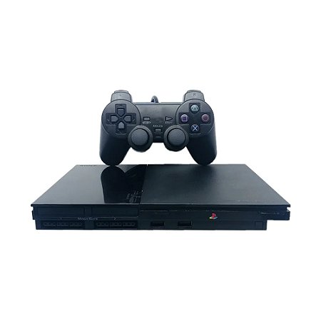 Sony Ps2 Game Playstation 2 + 2 Controles + Garantia 3 Anos