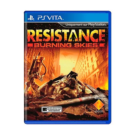 Jogo Resistance Burning Skies - PS Vita