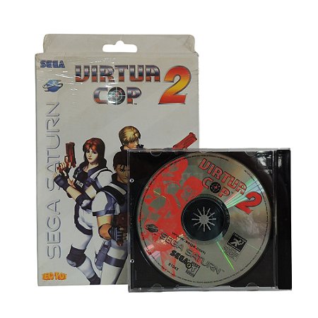 Jogo Virtua Cop 2 - Sega Saturn