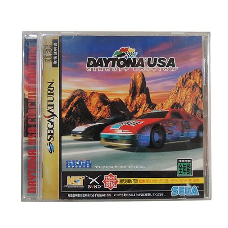 Jogo Daytona USA Circuit Edition - Sega Saturn (Japonês)