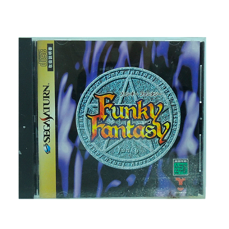Jogo Funky Fantasy - Sega Saturn (Japonês)