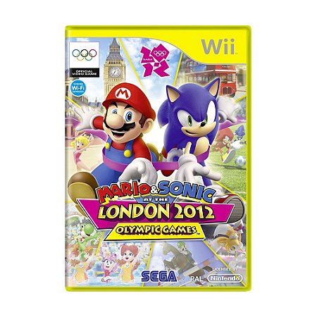 Jogo Mario & Sonic at the London 2012 Olympic Games - Wii