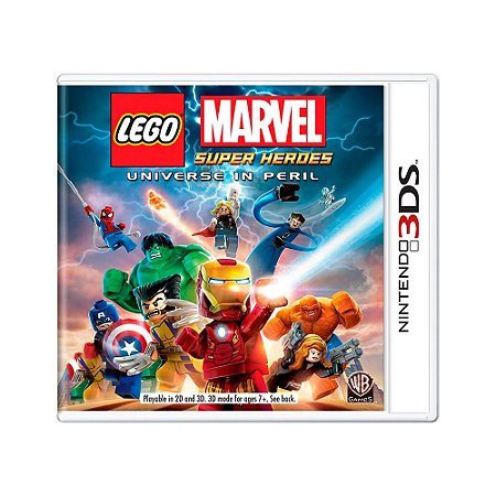 Jogo LEGO Marvel Super Heroes: Universe In Peril - 3DS