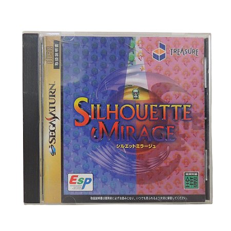 Jogo Silhouette Mirage - Sega Saturn (Japonês)