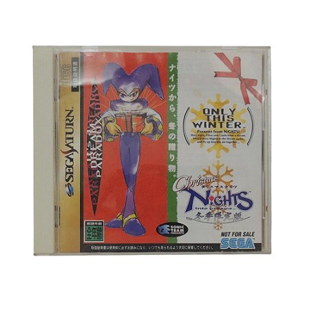 Jogo Christmas NiGHTS into Dreams - Sega Saturn (Japonês)