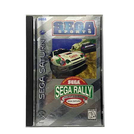 Jogo Sega Rally Championship - Sega Saturn