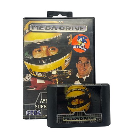Jogo Ayrton Senna's Super Monaco GP II - Mega Drive