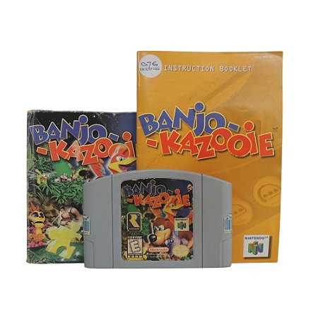Jogo Banjo-Kazooie - N64
