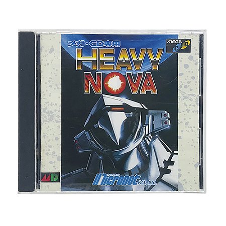 Jogo Heavy Nova - Sega CD (Japonês)