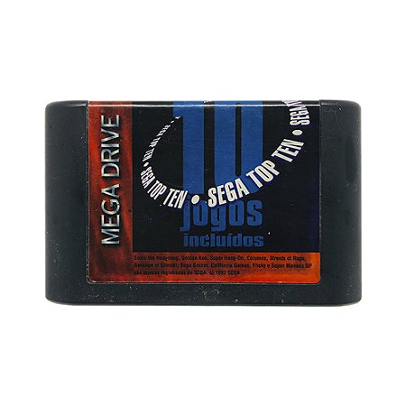 Jogo 10 Super Jogos - Mega Drive