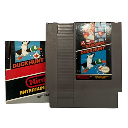 Jogo Super Mario Bros. / Duck Hunt - NES