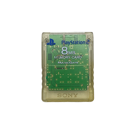 Memory Card 8MB Transparente - PS2