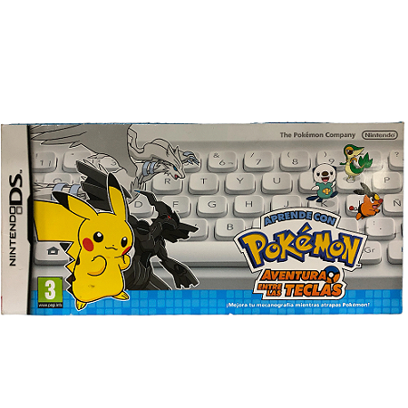 Jogo Learn with Pokemon: Typing Adventure - DS (Europeu)