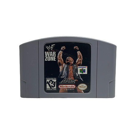 Jogo WWF War Zone - N64