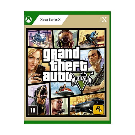 Jogo Grand Theft Auto V - Xbox Series X (LACRADO)