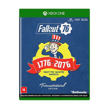 Jogo Fallout 76 (Edição Tricentenária) - Xbox One (LACRADO)