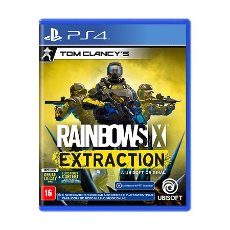 Jogo Tom Clancy’s Rainbow Six Extraction - PS4 (LACRADO)