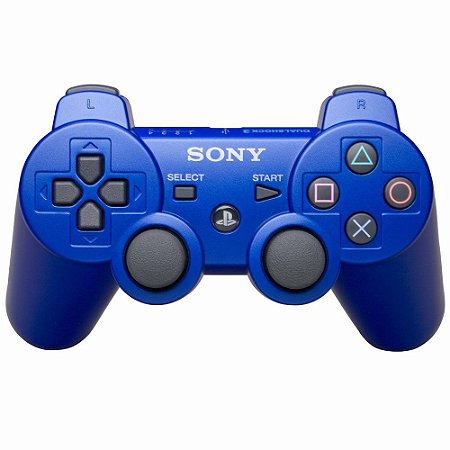 Controle Sony Dualshock 3 Azul - PS3