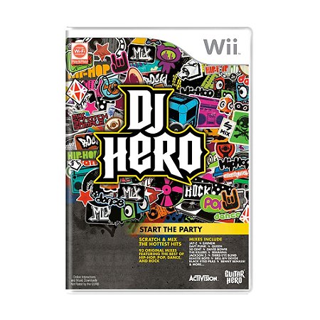 Jogo DJ Hero - Wii