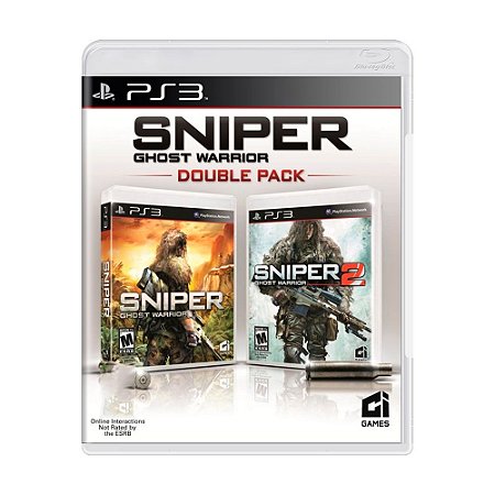 Jogo Sniper Ghost Warrior Double Pack - PS3
