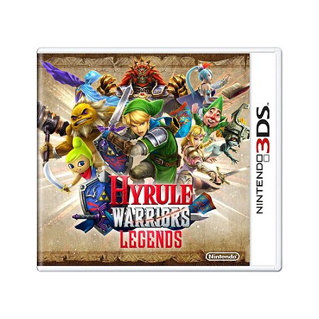 Jogo Hyrule Warriors Legends Nintendo 3ds Usado Mídia Física