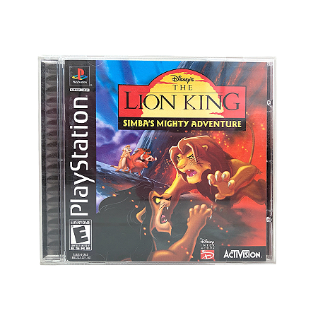 Jogo Disney's The Lion King: Simba's Mighty Adventure - PS1