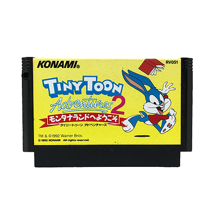 Jogo Tiny Toon Adventures 2: Trouble in Wackyland - NES (Japonês)