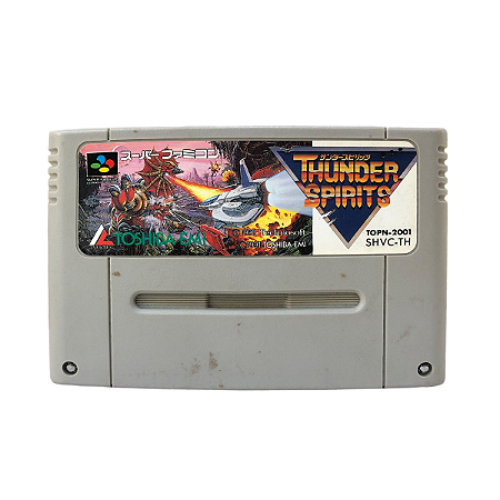 Jogo Thunder Spirits - SNES (Japonês)