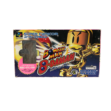 Jogo Bomberman B-Daman - SNES (Japonês)